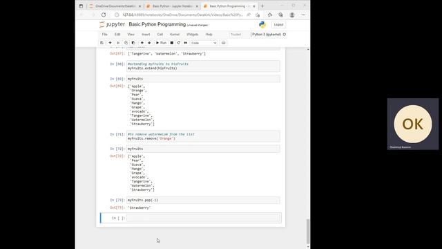 Course 2 Module 6B Basic Python Programming смотреть онлайн