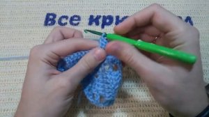 Шаль крючком "Листики" Crochet shawl вязание для начинающих красивая ажурная шаль Все крючком TV