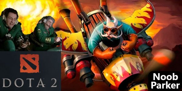 Dota 2 Будни саппорта Gyrocopter.