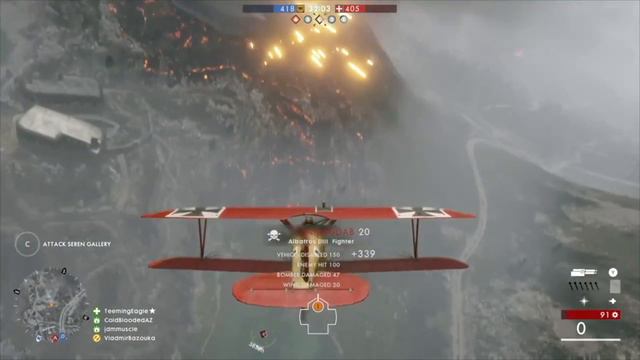 Battlefield 1: Air combat Compilation - VladmirBazouka смотреть онлайн