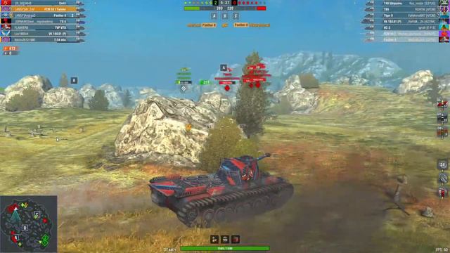 WoT Blitz - FCM 50t- огромный сарай на гусеницах, Критика реплея | ZAF смотреть онлайн