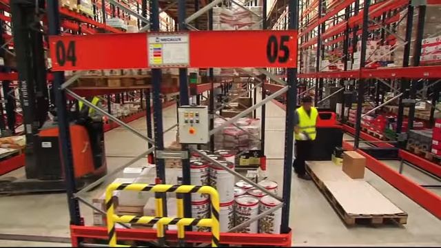 Мобильные (передвижные) палетные стеллажи Movirack смотреть онлайн