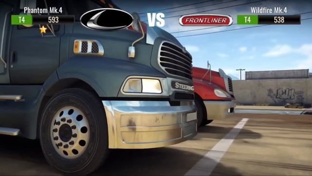 Обзор игры Big rig racing. Drag racing на грузовиках! смотреть онлайн