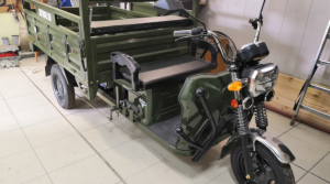 Первая поломка электрического трицикла Rutrike D4 NEXT.