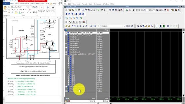 Verify the design of 16-bit processor with ModelSIM смотреть онлайн