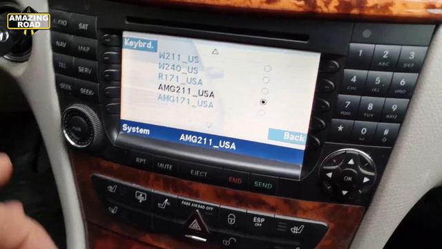 How to Replace Comand Logo on Start With AMG / Hidden Function on Mercedes W211, W219 смотреть онлайн