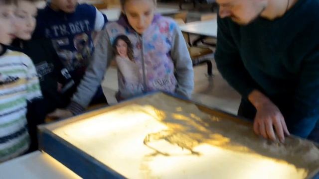 Рисование песком смотреть онлайн