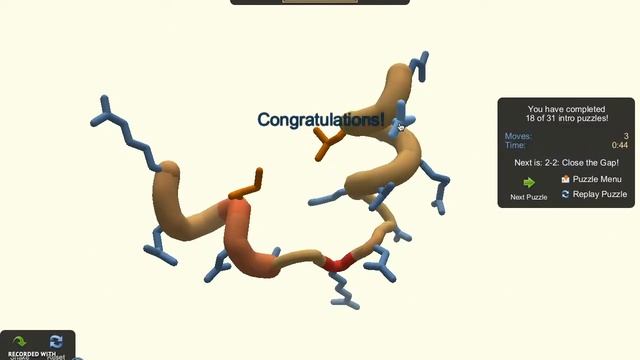 AP Bio Final Project - FoldIt Protein Folding Puzzle Educational Game Review смотреть онлайн