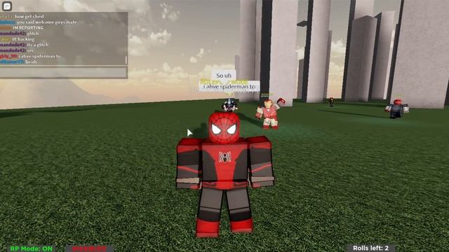 Roblox Avengers Testing Server SPIDERMAN SHOWCASE смотреть онлайн