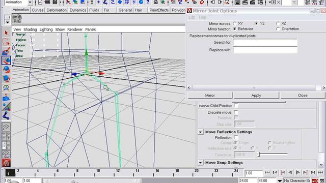 Построение простого скелета в Autodesk Maya смотреть онлайн