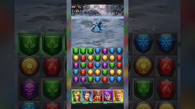 MythWars & Puzzles: RPG Match 3 Gameplay Walkthrough - Download New Game 2021 For (Android, iOS) смотреть онлайн