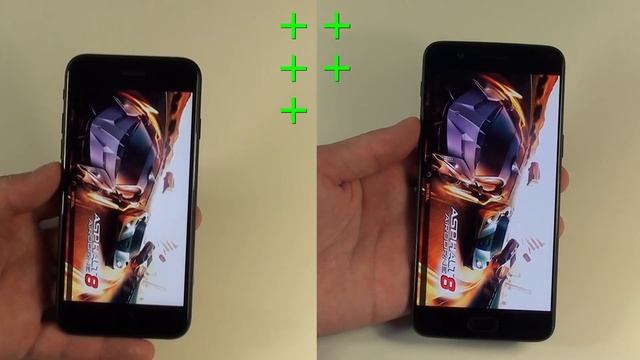 OnePlus 5 vs iPhone 7 — сравнение производительности смотреть онлайн