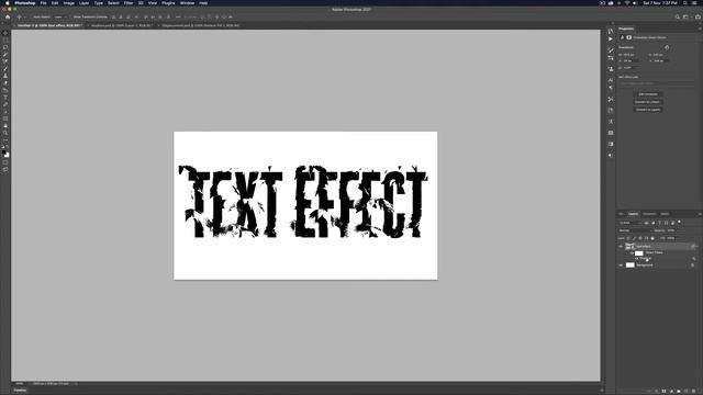 Glitch & Grunge Text Effects In Photoshop [No Plugins] #glitch #grunge #photoshopfx