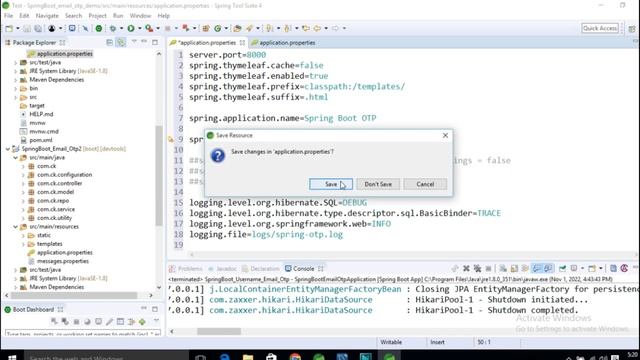 Spring Boot Resend OTP Code on Email I Java Mail Sender I Spring Boot Tutorial I SMTP смотреть онлайн