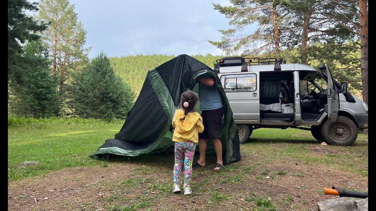 Семейный отдых с ночёвкой на реке Реж. День Перуна. смотреть онлайн
