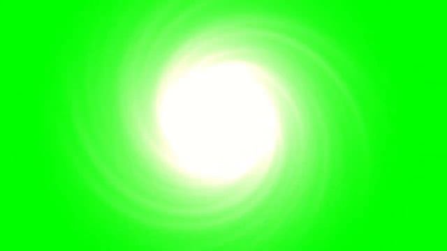 Спиральный шар / футаж / footage / Зеленый фон / green background / chromakey / хромакей свечение смотреть онлайн