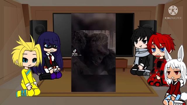 Pro heroes react to Godzilla смотреть онлайн