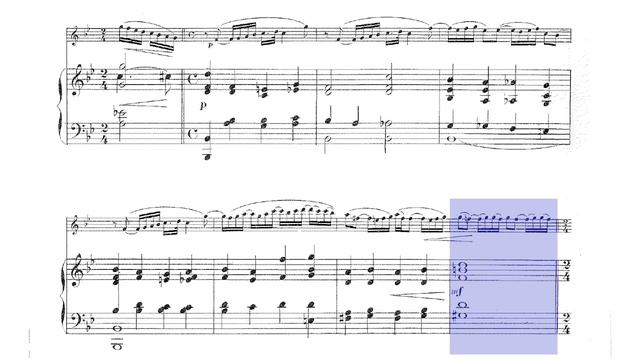 🎼 P. GAUBERT - Romance [For FLUTE & piano] - (Sheet Music Scrolling) смотреть онлайн