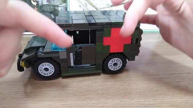 Обзор на ГАЗ Тигр из лего смотреть онлайн