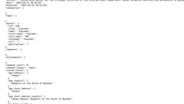 Wordpress: JSON API - search by custom taxonomy смотреть онлайн