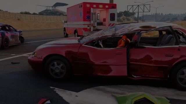 Car Crashes and Dangerous Driving 05 | BeamNG Drive смотреть онлайн