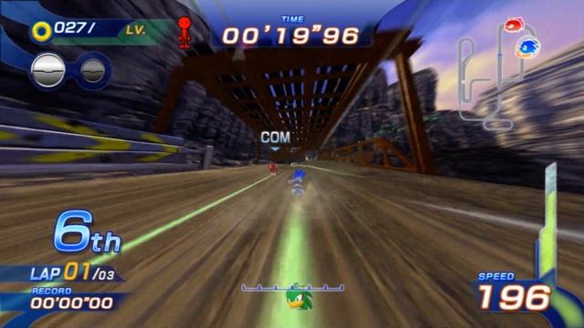 Sonic Free Riders (X360) All Tracks, Super Sonic (JAP DUB) смотреть онлайн