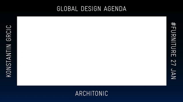 FURNITURE DESIGN WEEK: KONSTANTIN GRCIC