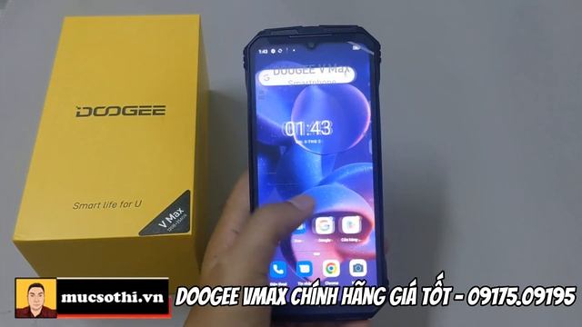 Khui hộp Doogee Vmax và Unihertz Tank bộ đôi smartphone siêu bền pin 22000mAh khủng nhất thế giới смотреть онлайн