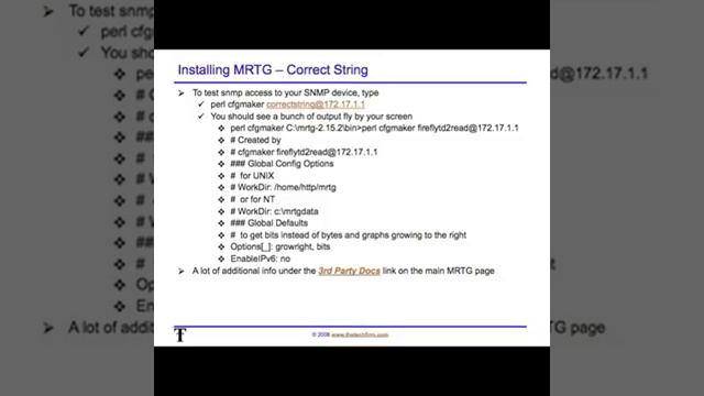 OSTU - Quickstart Guide for MRTG (by Tony Fortunato) смотреть онлайн