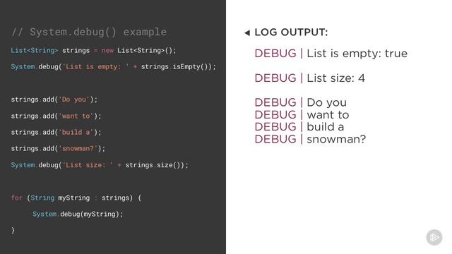 5 6 System debug The Greatest Debugging Tool Ever/Fundamental Salesforce Coding Techniques/VL INFOT смотреть онлайн