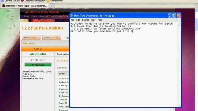 How to download+put WoW AddOns for patch 3 2 2a смотреть онлайн