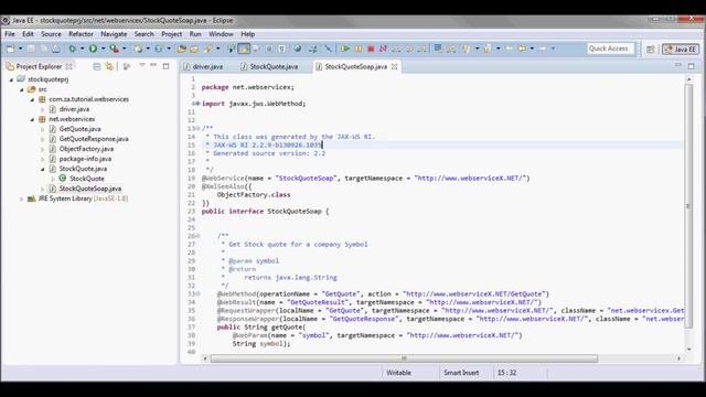 Java API for XML Web Services - JAX-WS Prototype Project 01 смотреть онлайн