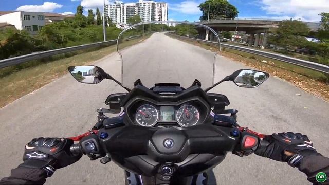 Yamaha XMAX 250cc Malaysia TEST RIDE | PENDAPAT JUJUR смотреть онлайн