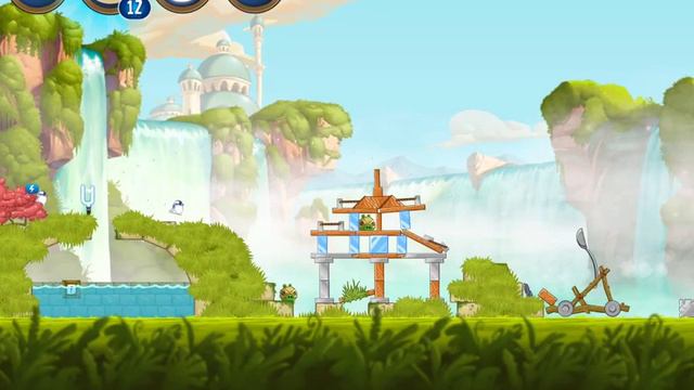 Angry Birds Star Wars 2 B1-S2 Naboo Invasion 3 Star смотреть онлайн