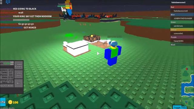 Roblox- The Conquerors 3 (Nuclear missile and gameplay) смотреть онлайн