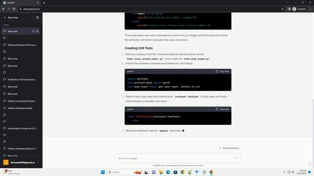 Python 3 unittest simulate user input смотреть онлайн