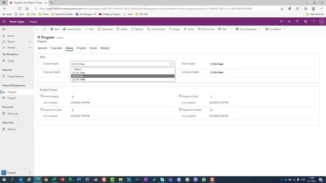 How to track Program status in Microsoft Project for the Web смотреть онлайн