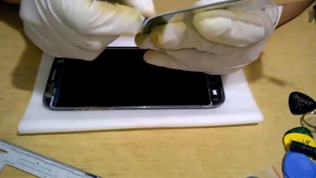 Замена тачскрина Samsung Mega 5.8│Replacement touchscreen Samsung Mega 5.8 смотреть онлайн