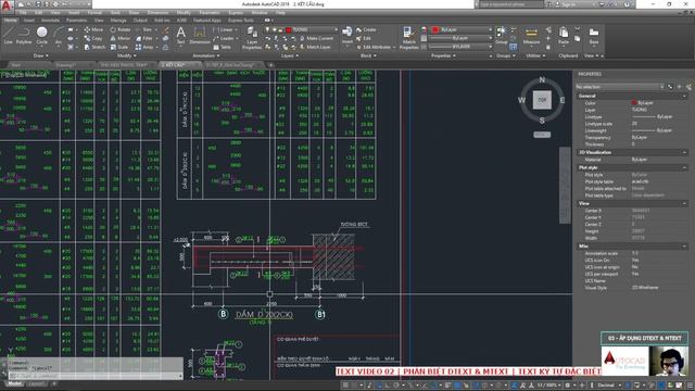 TEXT VIDEO 02 | PHÂN BIỆT DTEXT & MTEXT | TEXT KÝ TỰ ĐẶC BIỆT | HỌC AUTOCAD | CAD for you! смотреть онлайн