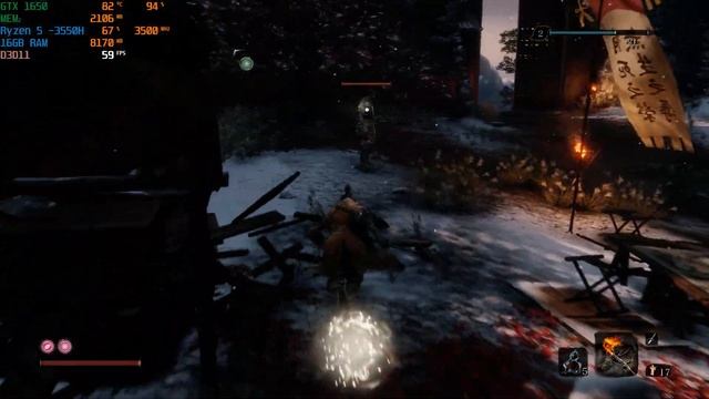 Sekiro: Shadows Die Twice | ASUS TUF Gaming FX505DT GTX 1650 4 GB, Ryzen 5 -3550H смотреть онлайн