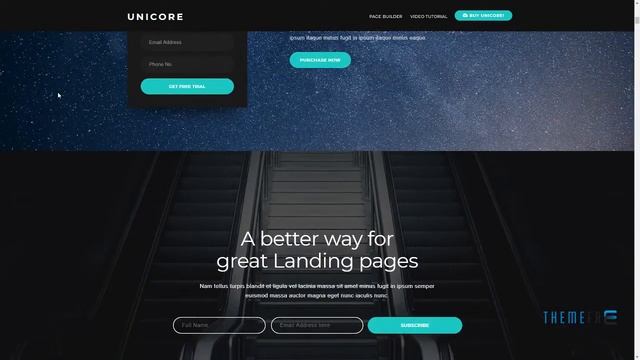 Unicore - Mobirise Builder with 20 HTML Bootstrap Landing Page Templa смотреть онлайн
