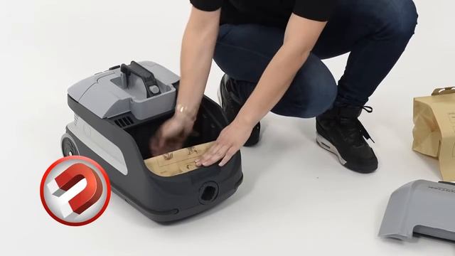 Nilfisk VP600 Dry Canister Commercial Vacuum Cleaner смотреть онлайн