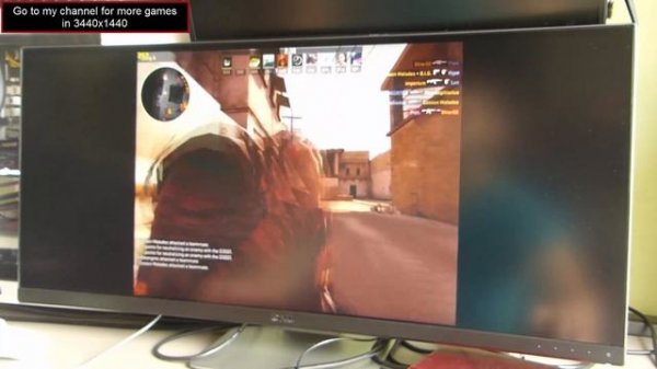 ✔ CSGO [4:3] ASPECT RATIO on [21:9] 3440x1440 Monitor with [BLACK BARS]