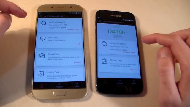 Samsung Galaxy A7 2017 Vs Samsung Galaxy S7