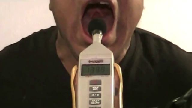 133 Decibels (dbA) Loud Voice Sound Level Pressure Measurement смотреть онлайн