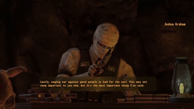 Fallout New Vegas: Joshua Graham Chilling Threat смотреть онлайн