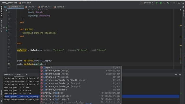Ruby Instance Methods смотреть онлайн