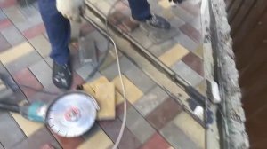 Как быстро подрезать тротуарную плитку