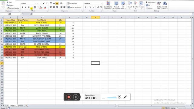 Color Wise Sum No Vba Coading Excel User Must Watch This Video смотреть онлайн