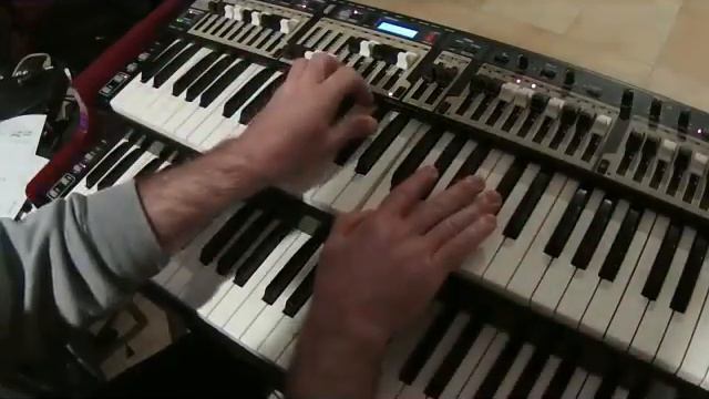 Lazy - Deep Purple intro on Clavia Nord C2d смотреть онлайн
